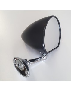 Specchio laterale a goccia auto epoca nero 2