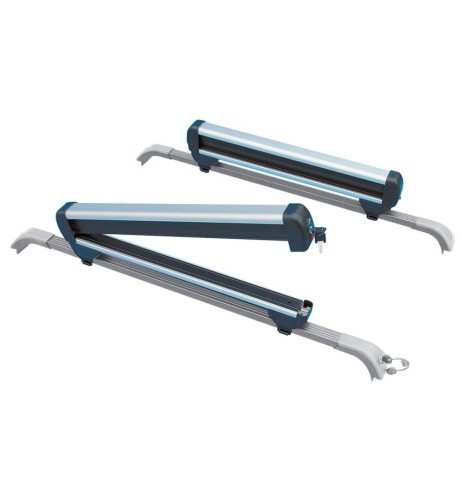 Portasci Prealpina Joker in alluminio per barre portatutto - 3 paia di sci