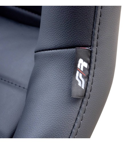 Sedile sportivo non reclinabile Simoni Racing Vintage ecopelle