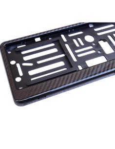 Portatarga posteriore universale in carbonio PTX CF 2