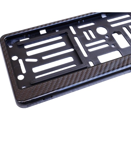 Portatarga posteriore universale in carbonio PTX CF