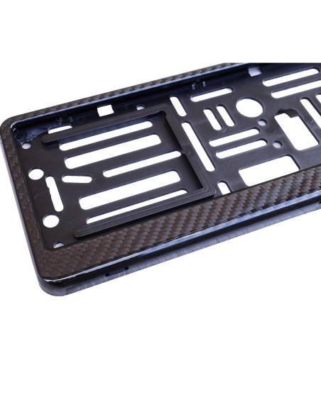 Portatarga posteriore universale in carbonio PTX CF