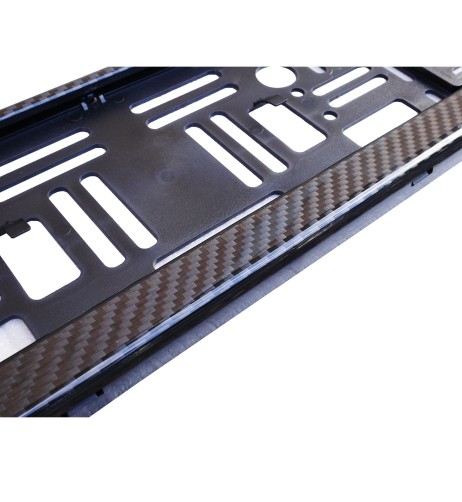 Portatarga posteriore universale in carbonio PTX CF