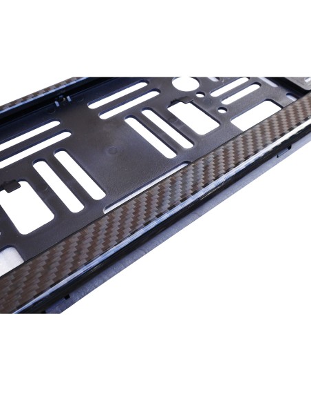 Portatarga posteriore universale in carbonio PTX CF