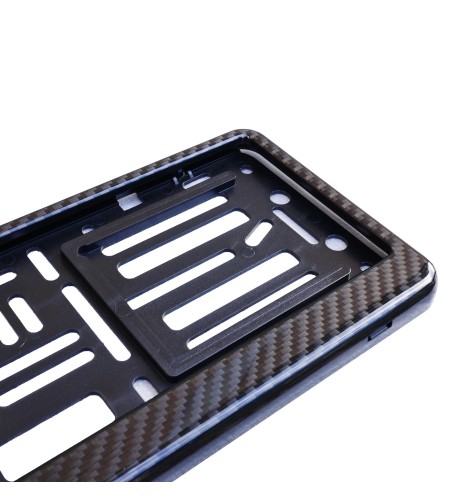 Portatarga posteriore universale in carbonio PTX CF