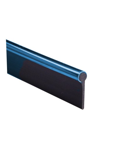 Profilo cromato blu 3mt per interni auto senza adesivo o colla