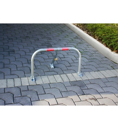 Barriera protezione posto auto parcheggio lucchetto