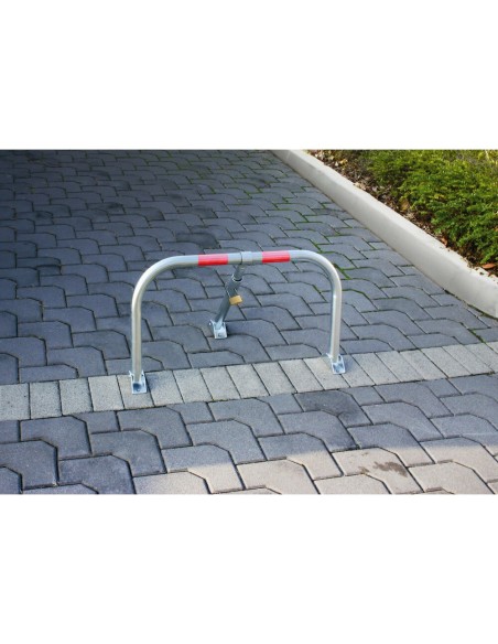 Barriera protezione posto auto parcheggio lucchetto
