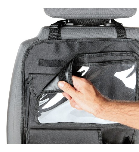Organizer posteriore per sedili con porta tablet