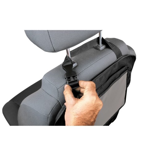 Organizer posteriore per sedili con porta tablet