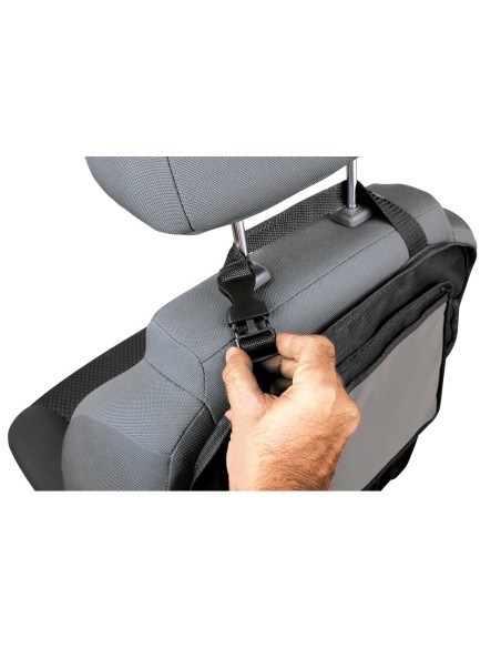 Organizer posteriore per sedili con porta tablet