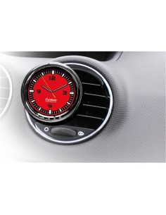 Orologio analogico auto camion Carlinea Crono nero e rosso corsa 2