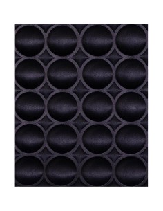Coprisedile singolo schienale ergonomico rilassante blu 2