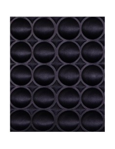 Coprisedile singolo schienale ergonomico rilassante blu 2