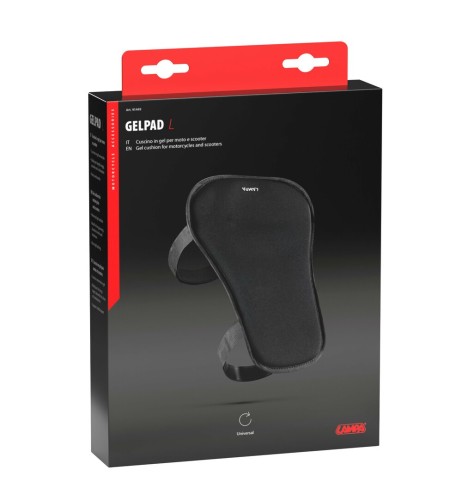 Cuscino in gel per moto e scooter taglia L 29x22cm