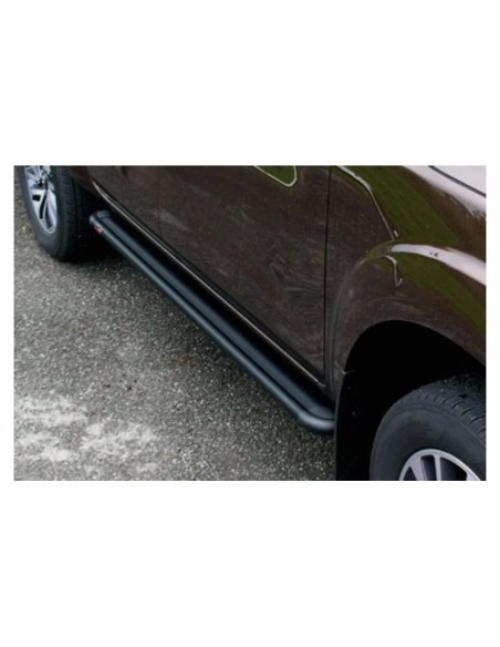 Pedane laterali S50 stondate alluminio BLACK DR Dr5 dal 2007