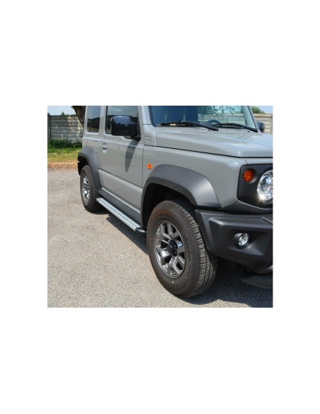 Pedane laterali S50 stondate alluminio Suzuki Jimny dal 2018
