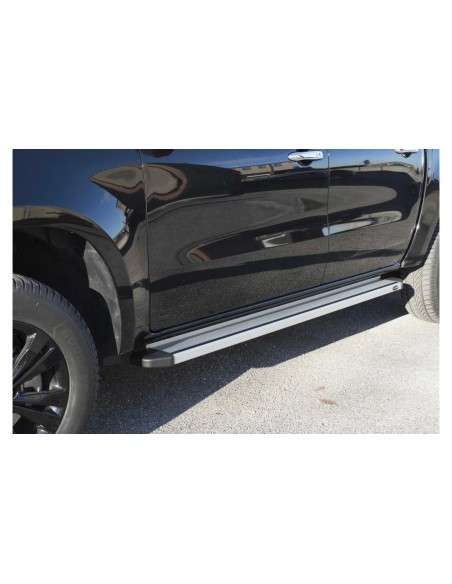 Pedane laterali STD squadrate alluminio Volkswagen Amarok dal 2023