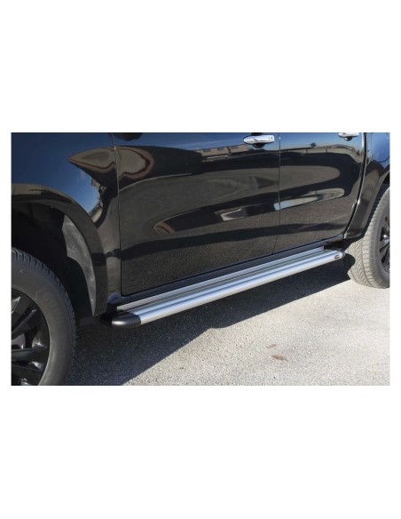 Pedane laterali S50 stondate alluminio Volkswagen Amarok dal 2023