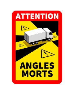Adesivo Angolo Morto 250x170mm immagine camion