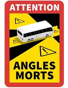 Adesivo Angolo Morto 250x170mm immagine bus