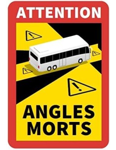 Adesivo Angolo Morto 250x170mm immagine bus