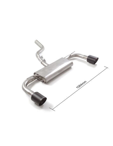 Scarico Ragazzon 50 1160 74 omologato Ford Focus MK4 1 5 Ecoboost 110 134kw