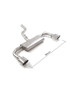 Scarico Ragazzon 50 1161 12 omologato Ford Focus MK4 1 5 Ecoboost 110 134kw