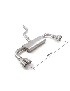 Scarico Ragazzon 50 1161 57 omologato Ford Focus MK4 1 5 Ecoboost 110 134kw