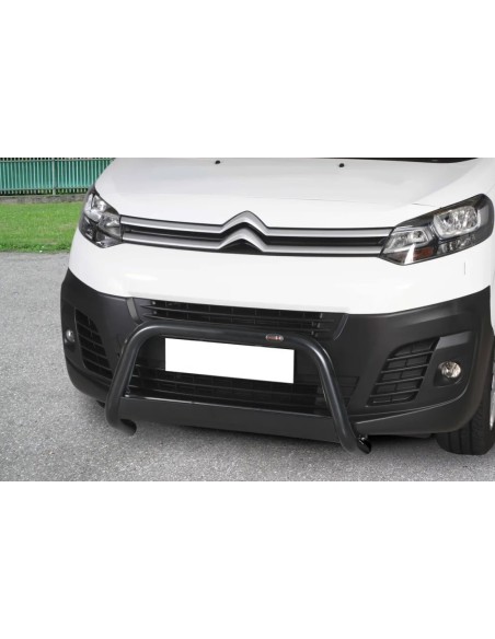 Bull Bar protezione anteriore inox Black 60mm Citroen Jumpy dal 2016