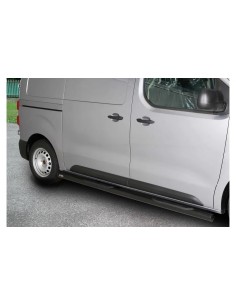 Pedane laterali acciaio inox Black 70mm Fiat Scudo MWB dal 2022