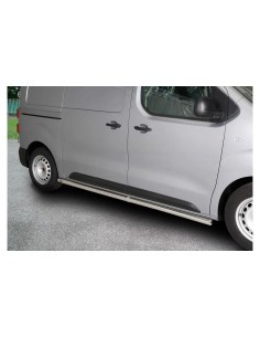 Tubi laterali di protezione acciaio inox lucido 50mm Fiat Scudo MWB dal 202