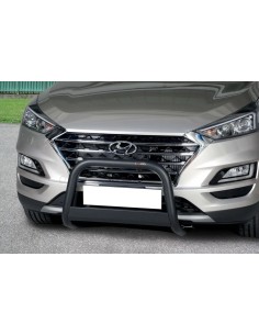 Bull Bar protezione anteriore inox Black 60mm Hyundai Tucson dal 2018