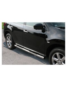 Pedane laterali acciaio inox lucido 70mm Nissan Murano 2008 2014