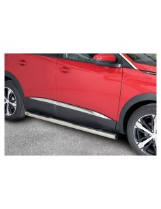 Pedane laterali acciaio inox lucido 70mm Peugeot 3008 2016 2024