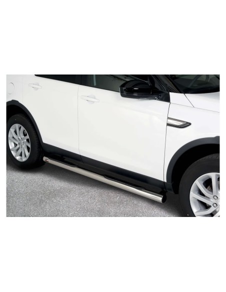 Pedane laterali acciaio inox lucido 70mm Land Rover Discovery Sport dal 201