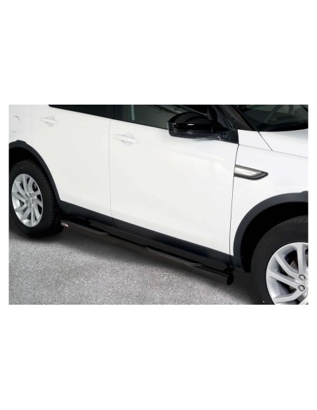 Pedane laterali acciaio inox Black 70mm Land Rover Discovery Sport dal 2017