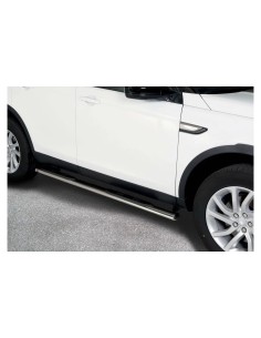 Pedane laterali acciaio inox lucido ovali Land Rover Discovery Sport dal 20