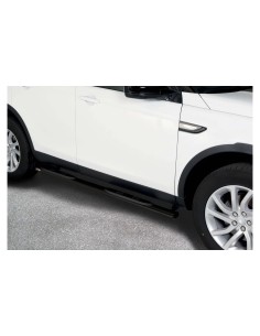Pedane laterali acciaio inox ovali Black Land Rover Discovery Sport dal 201