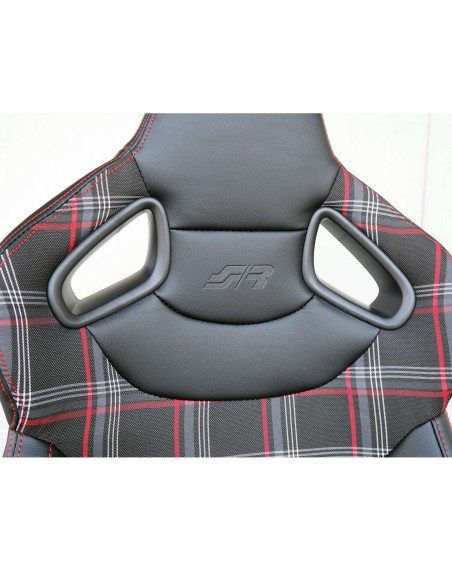 Sedile sportivo reclinabile Simoni Racing Jackie eco pelle leva a destra