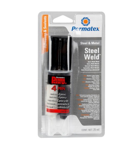 Permapoxy Permatex adesivo bicomponente per metalli