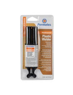 Permapoxy Permatex adesivo bicomponente per plastiche