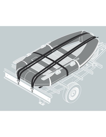G4 Kit 2 anelli in acciaio per ancoraggio carichi 180kg