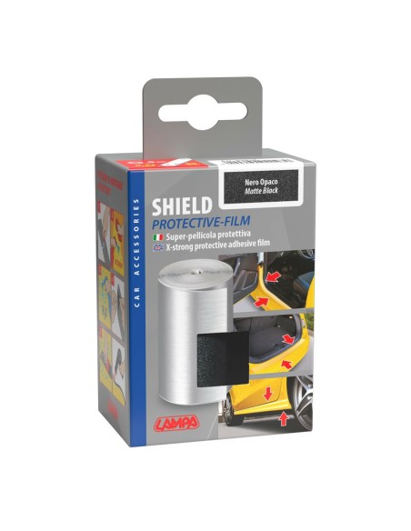 Super pellicola protettiva adesiva carrozzeria Nero opaco 8x500cm