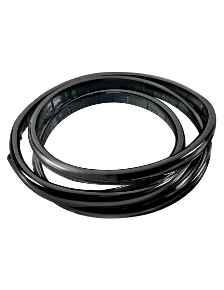 Striscia salvaporta adesiva 130cm colore nero 130cm per auto
