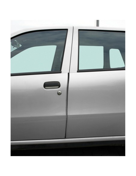 Striscia salvaporta adesiva 130cm colore nero 130cm per auto