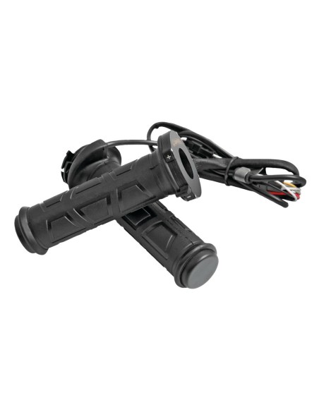 Manopole moto riscaldate 12V con interruttore per manubri 22mm