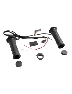Manopole moto riscaldate 12V con interruttore per manubri 22mm 2