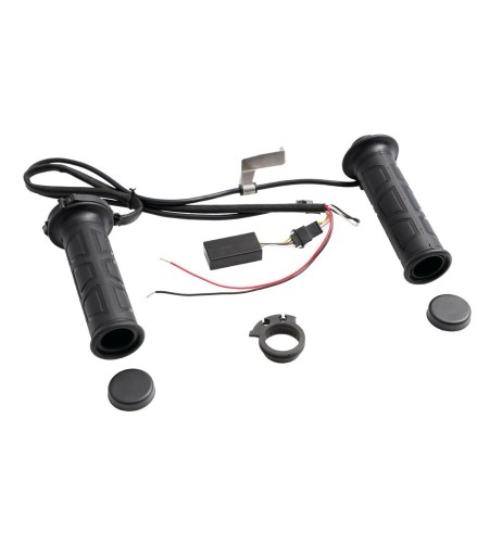 Manopole moto riscaldate 12V con interruttore per manubri 22mm