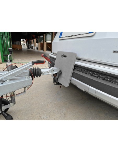 Protezione paraurti rimorchio e tappetino salva ginocchia